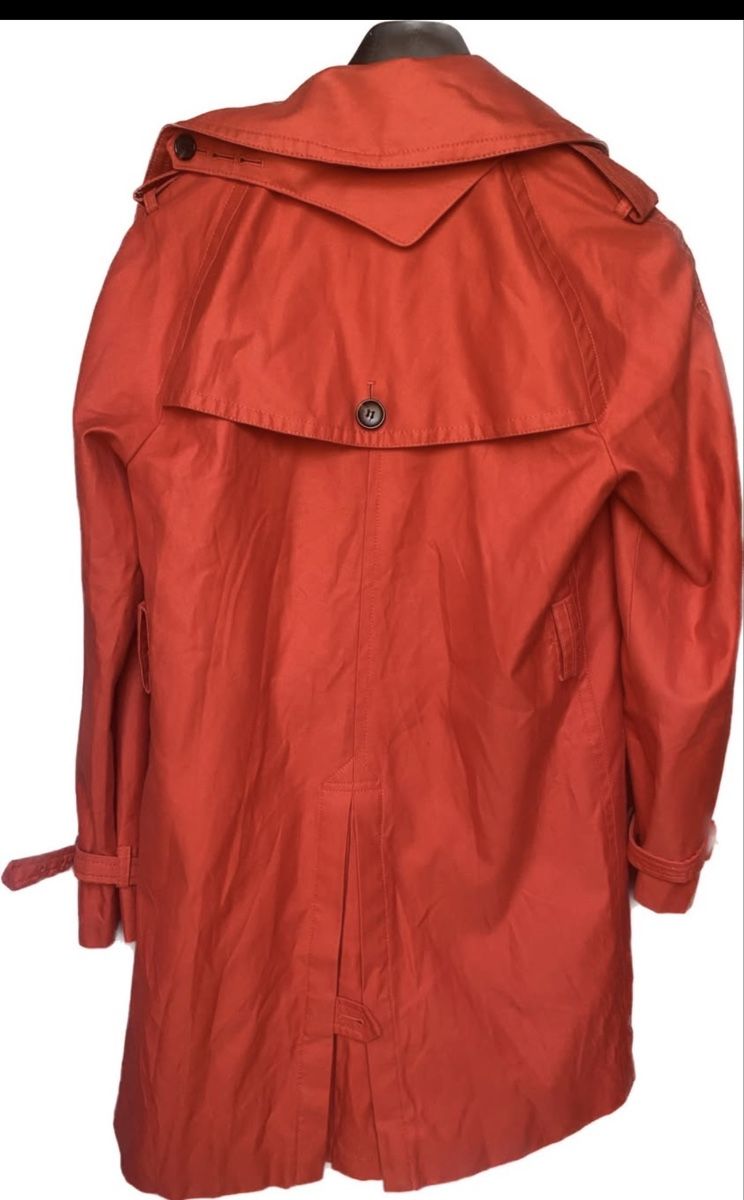 Cappotti: Coach Trench Coat Red Double Breasted – Usato da Herbligen venduto da T-esthetic 1