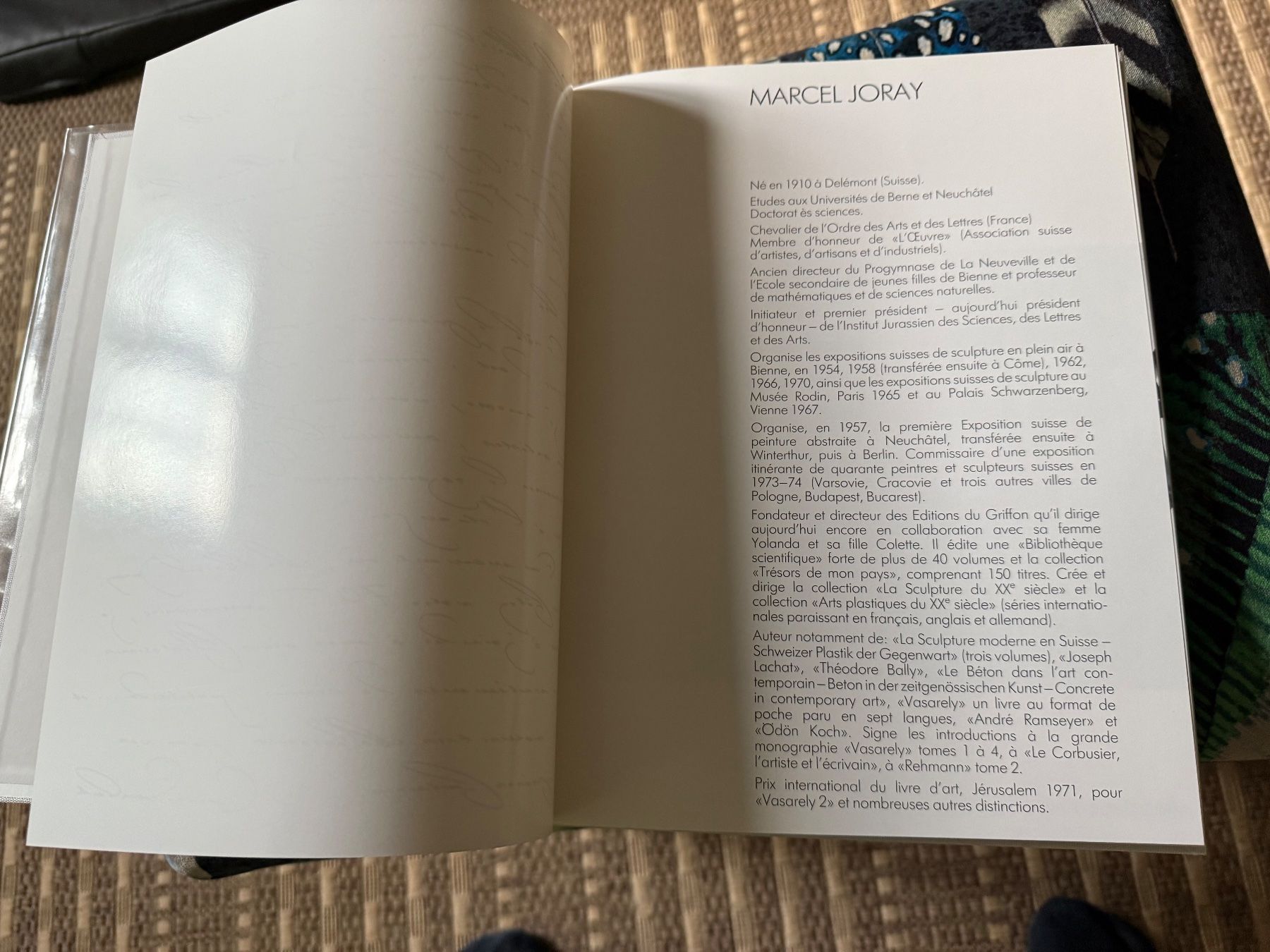 Libri: Hommage à Marcel JORAY – Usato da Bern venduto da Jwpm66 1