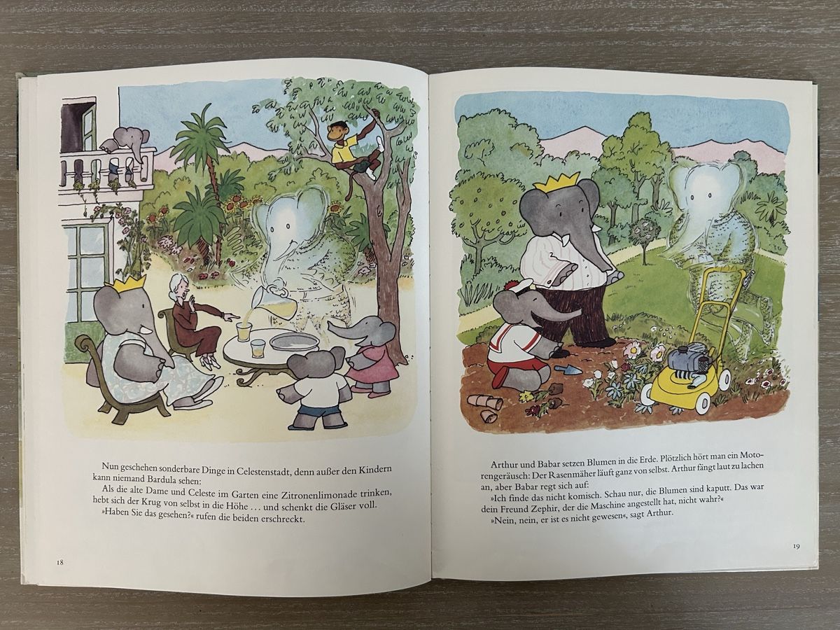 Libri: Babar und das Gespenst Laurent de Brunhoff Kinderbuch – Usato da Wolhusen venduto da eve_m6cg 1