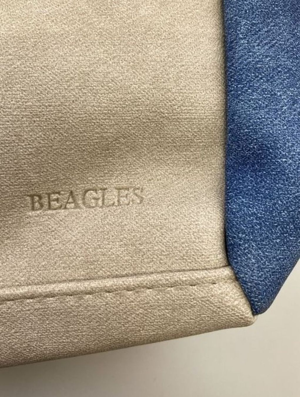 Taschen: BEAGLES | Umhänge Tasche | Beige/Blau – Neu (gemäss Beschreibung) aus Koppigen von gig_fbs5 1