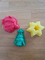 Neu Silikon Weihnachten Backformen Set 3Stk.