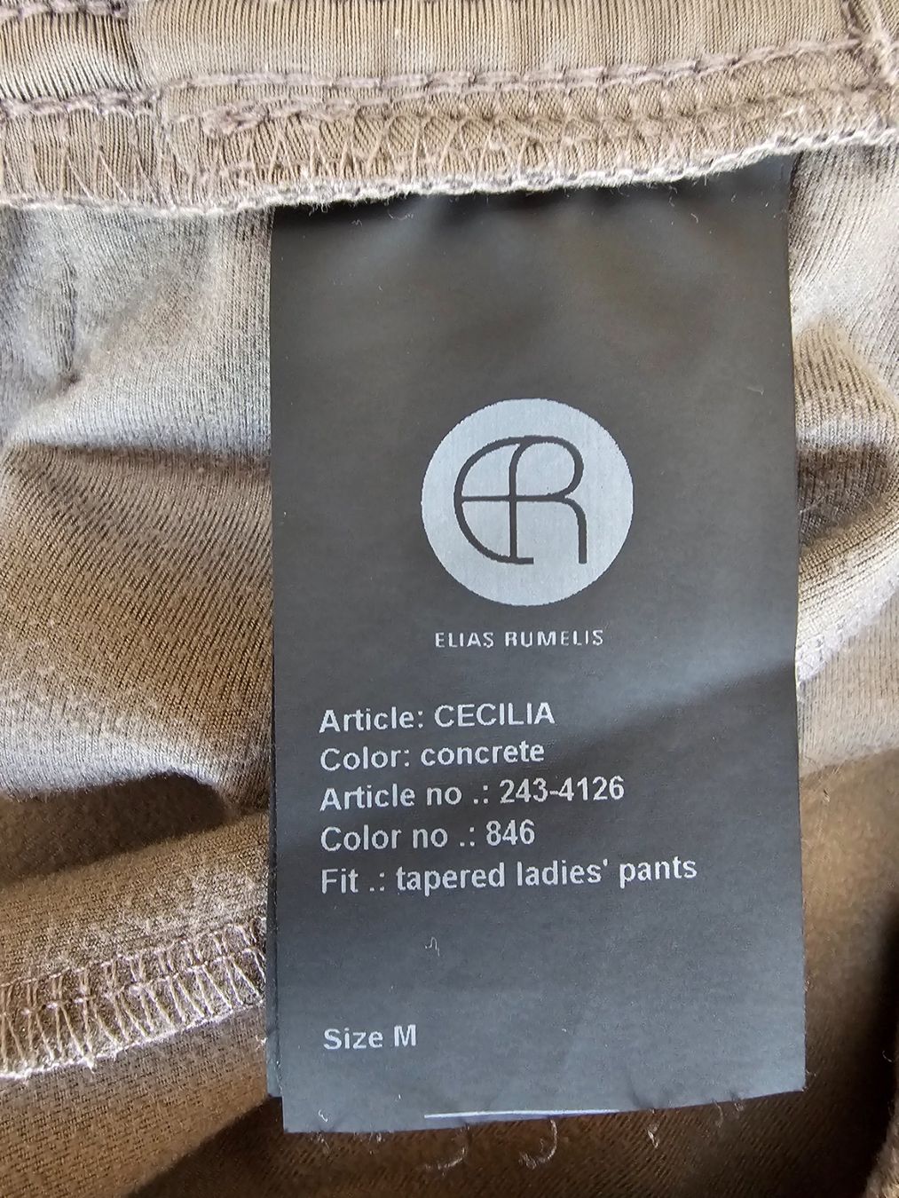 Pantaloni: Hose elias rumelis, grau, Gr. M – Usato da Steinebrunn venduto da sassi31 3