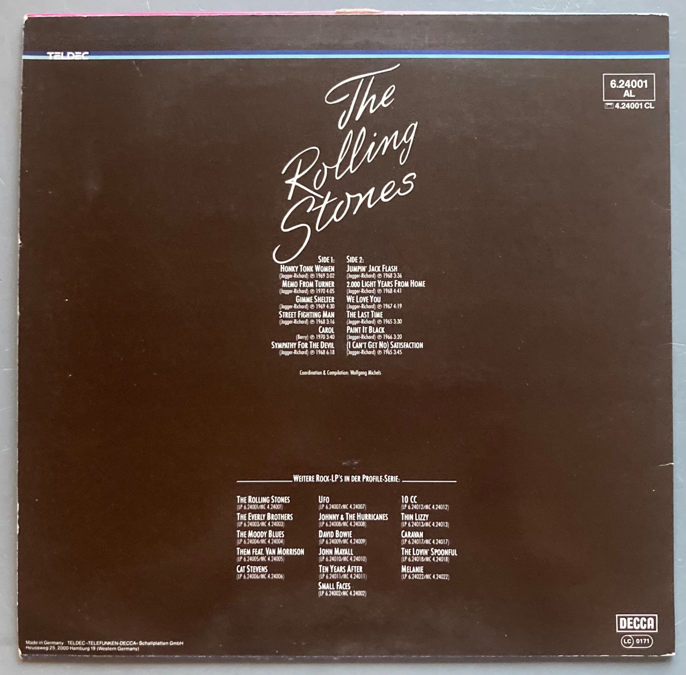 Dischi in vinile: THE ROLLING STONES - PROFILE – Usato da Poliez-Pittet venduto da Newtown-Records 1