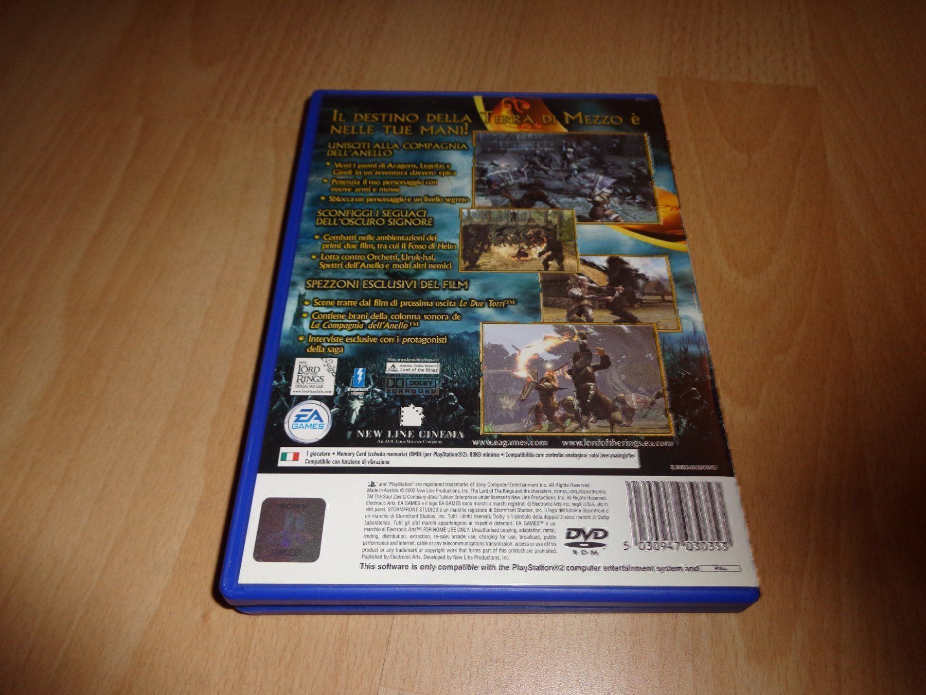 Giochi: Il Signore Degli Anelli Le due Torri PS2 – Usato da Olten venduto da Disc-Ausverkauf 2