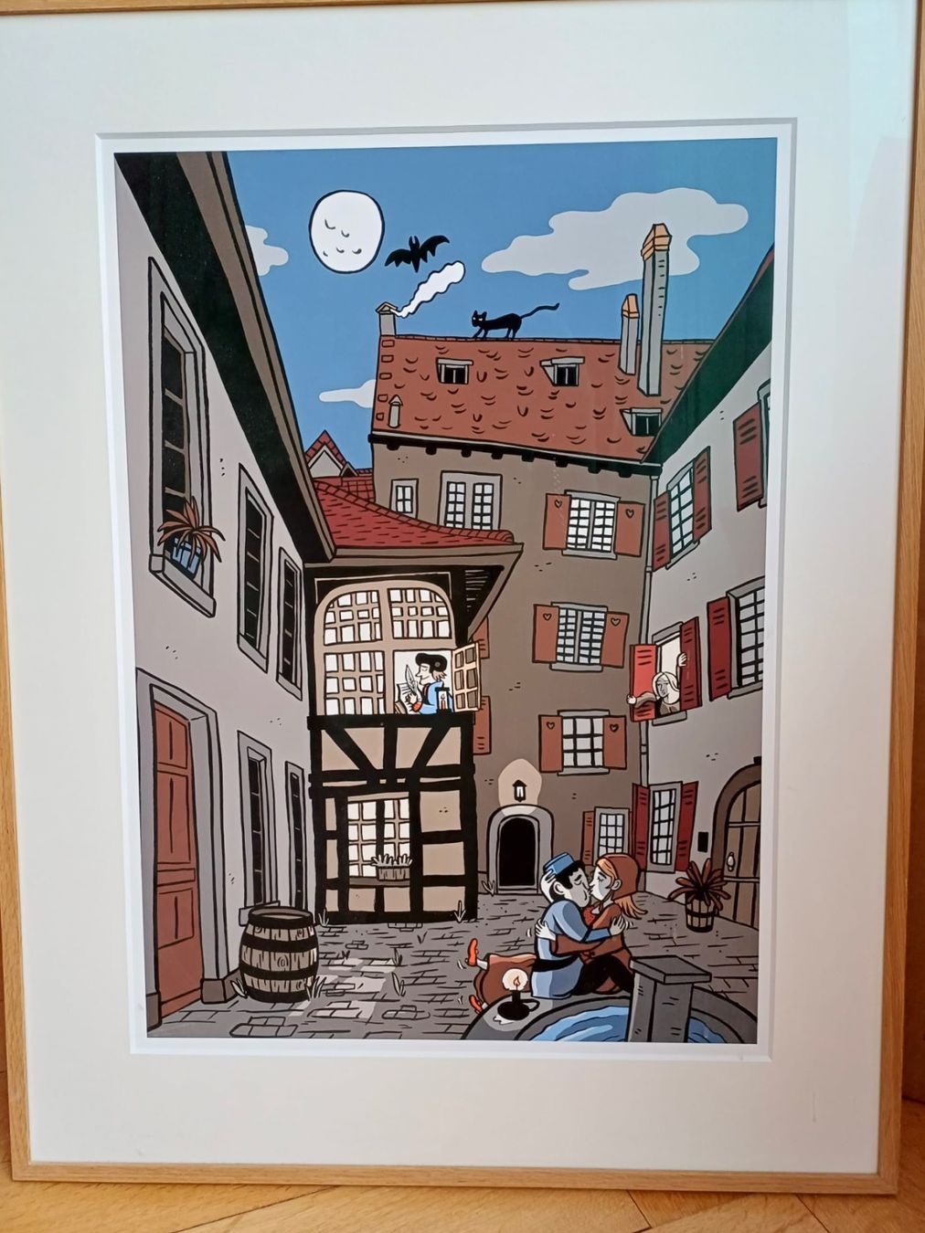 Posters & Illustrations: Kunstprojekt Hotel Basel – D'occasion à Basel par tim_h5p9