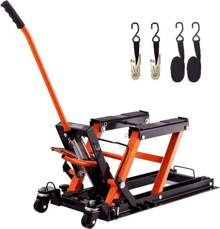Vorder- Und Hinterradstütze, Tragkraft 550 Kg, Motorradheber Mit