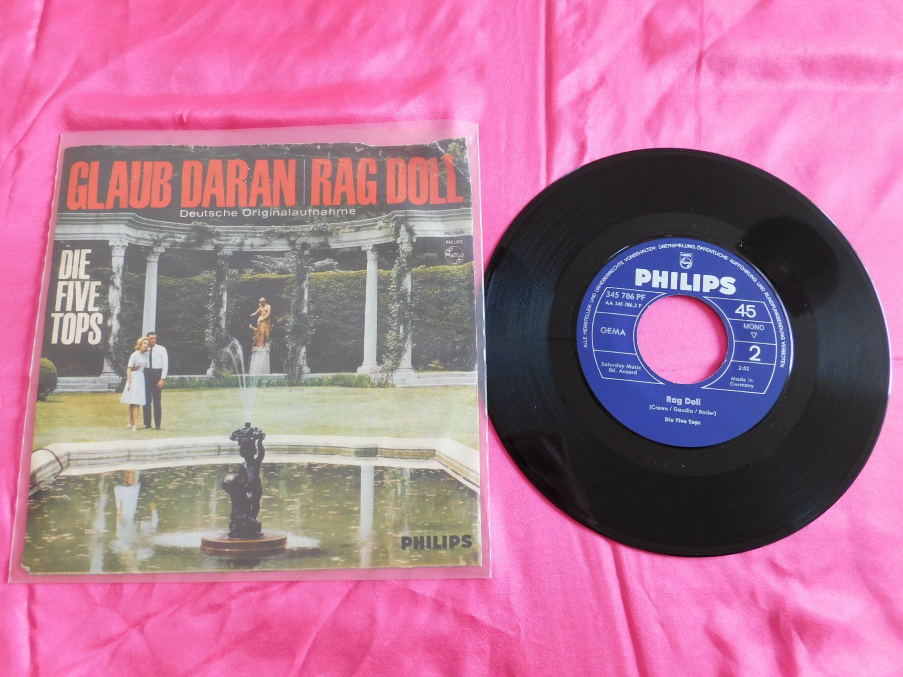 Schallplatten: Die Five Tops – Glaub Daran / Rag Doll – Gebraucht aus Emmenbrücke von lamorak