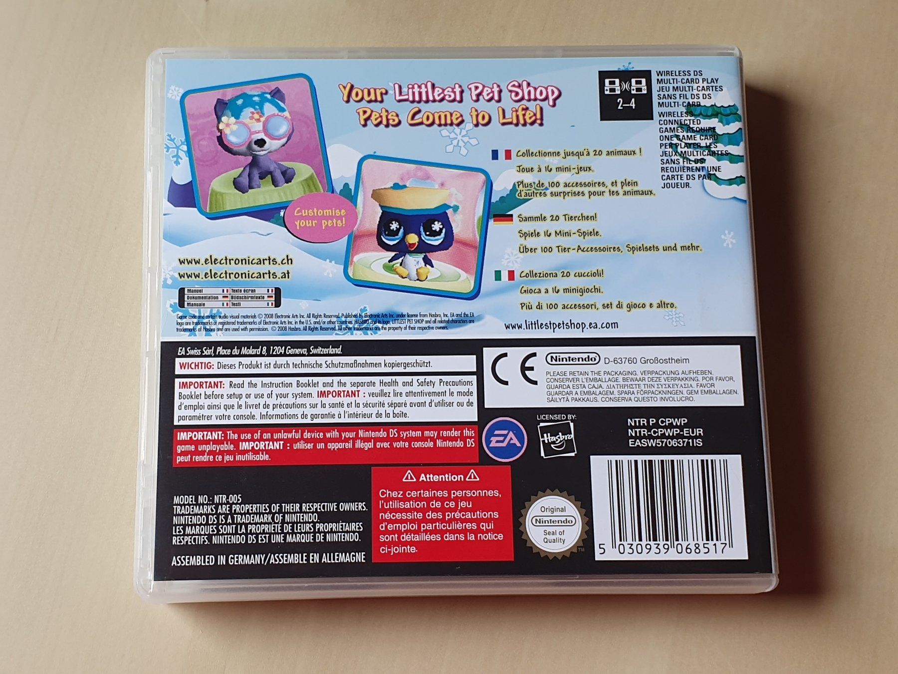 Nintendo Giochi: Littlest Pet Shop Winter – Usato da Stansstad venduto da collectorsshop 1