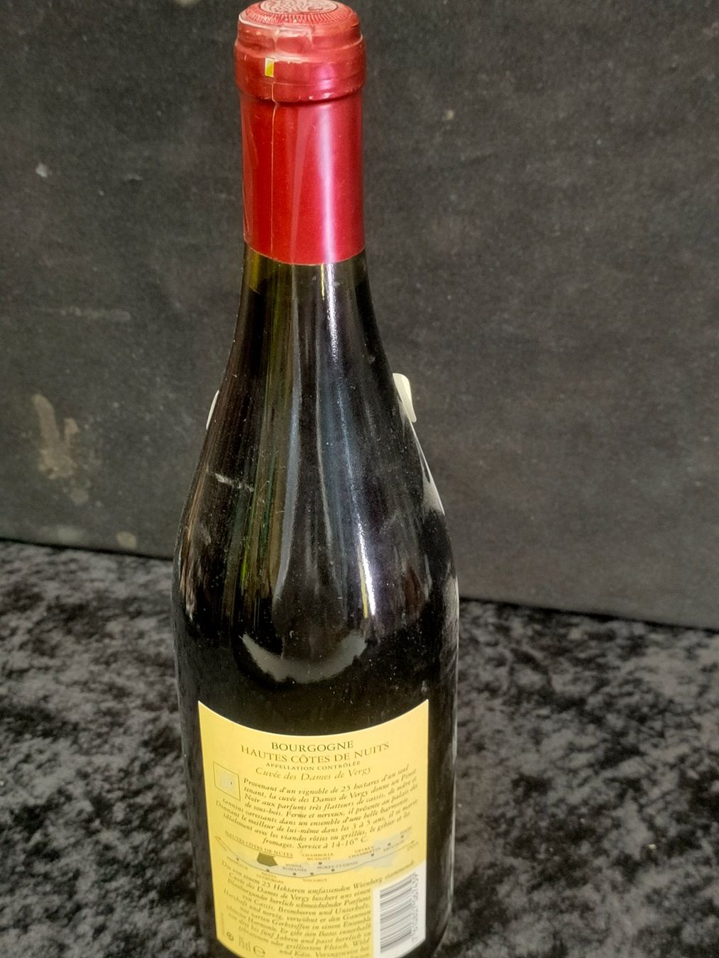 Vino: BOURGOGNE HAUTES CÔTES DE NUITS 2001 – Usato da Genève venduto da Leboucheoreilles 6