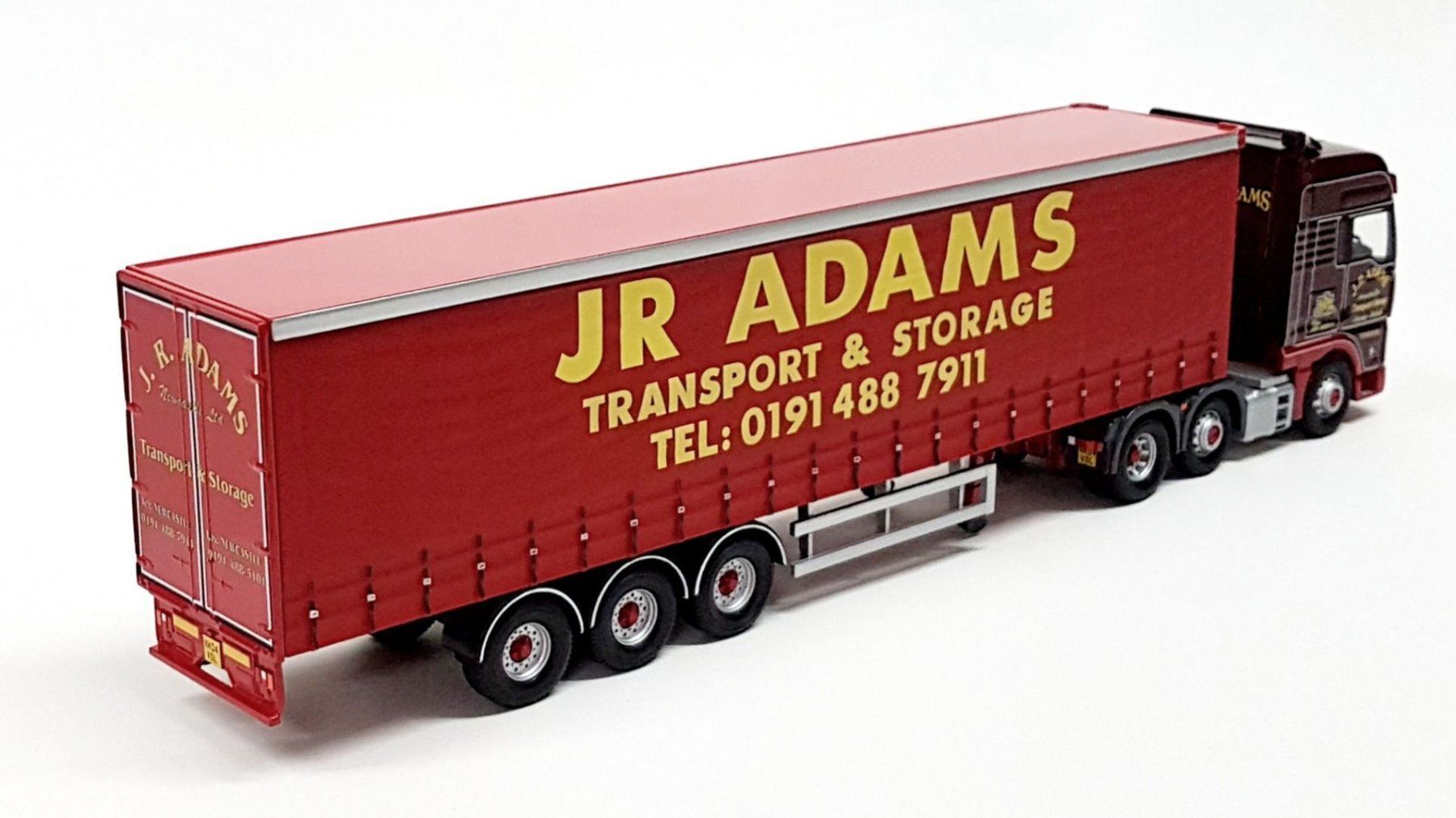 Corgi Toys Kits de montage: 1:50 Corgi ERF ECT J.R. Adams – Neuf avec emballage d'origine à Affoltern am Albis par Modellshop-8910 1