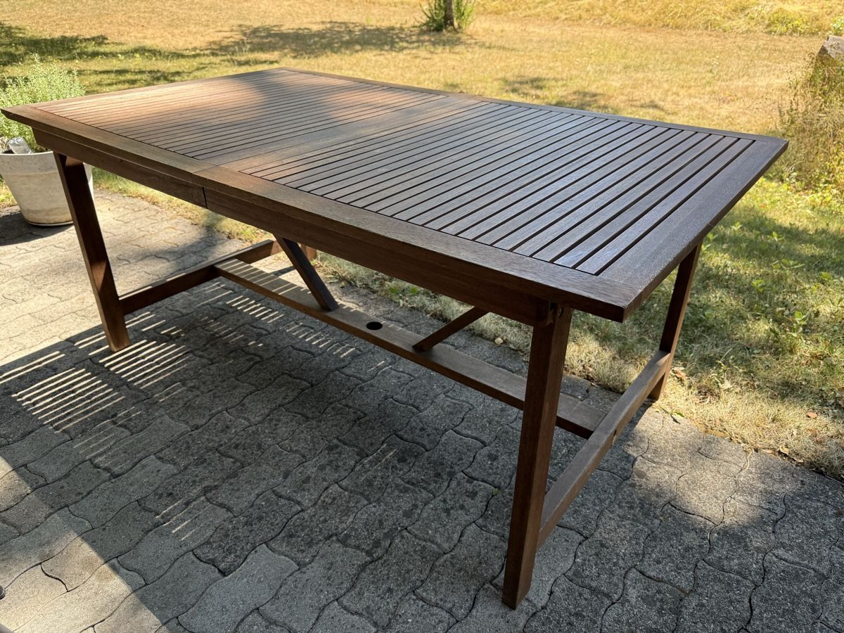 Tavoli: Gartentisch Teak Holz Ausziehbar – Usato da Bern venduto da Delamer 7