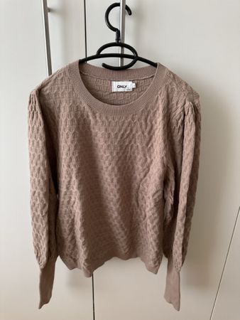 Pullover only Grösse L hellbraun