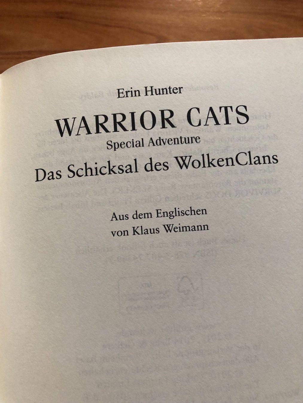 Bücher: Warrior Cats Special Adventure – Gebraucht aus Strengelbach von 300870 2