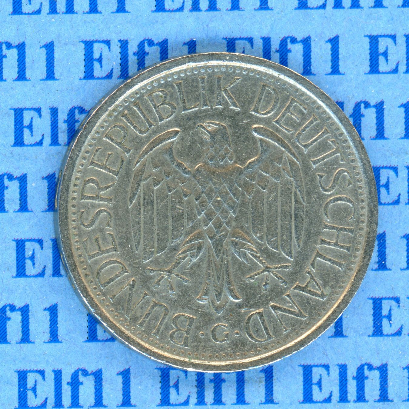 Alle Münzen: DEM___1.00 1979G -vz 1 Deutsche Mark – Gebraucht aus Widnau von Elf11 1