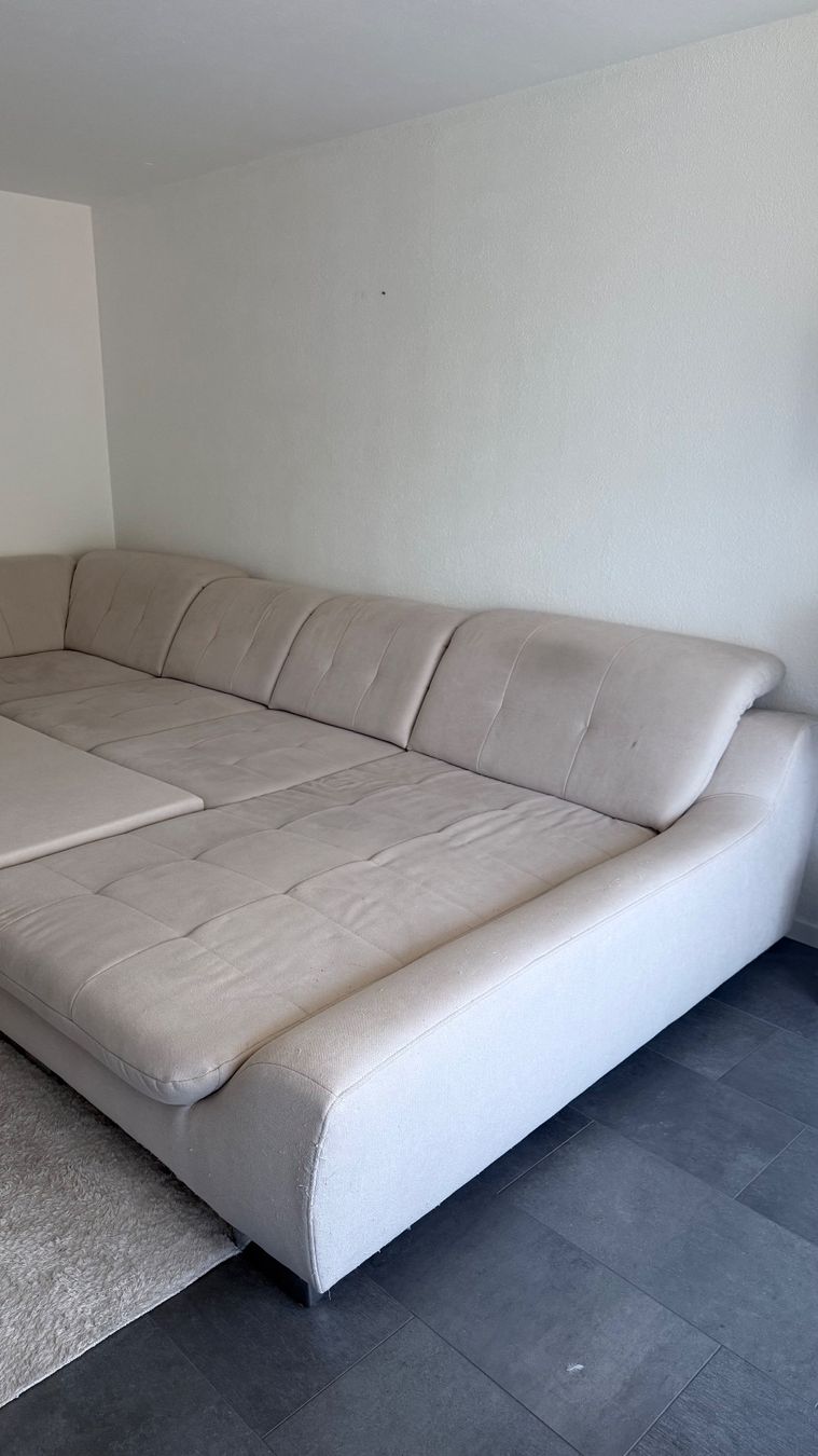 Divani: Sofa beige mit Bettfunktion (Wohnlandschaft) – Usato da Schaffhausen venduto da arb_yzv2 5