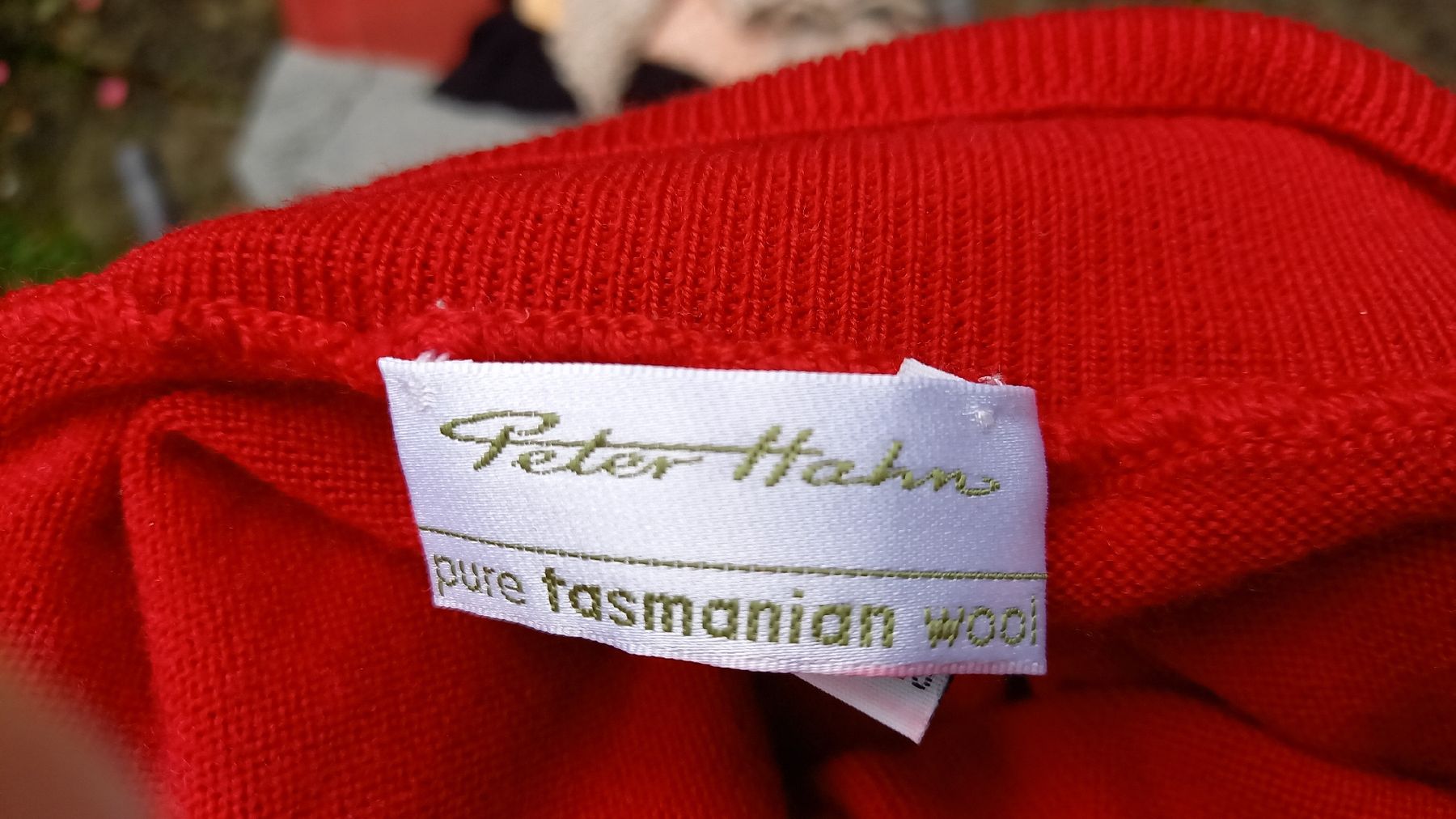 Peter Hahn Maglioni & Felpe: Peter Hahn Rollkragenpullover rot Grösse 38 Wolle – Usato da St. Gallen venduto da Otterndorf 2