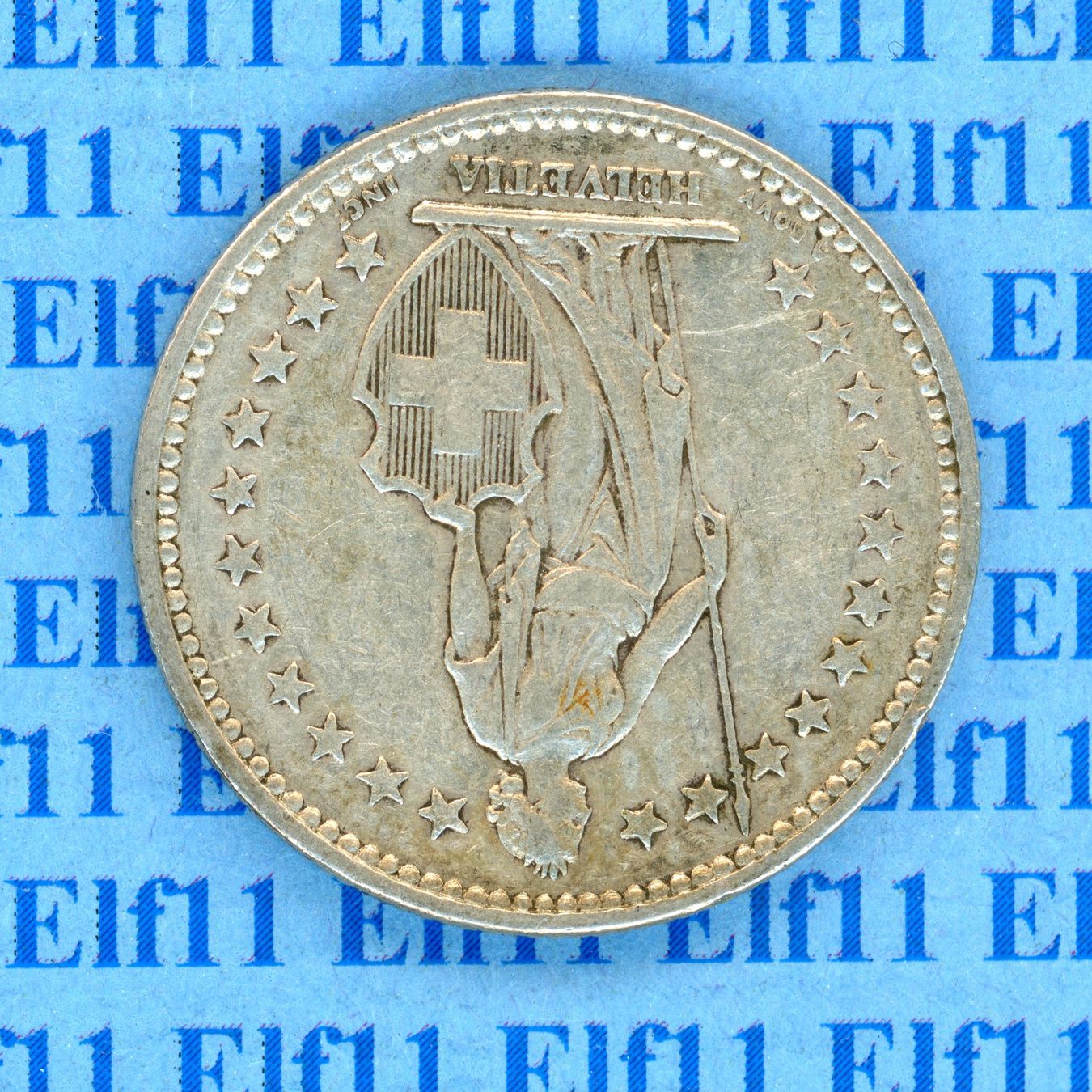 Tutti le monete: CHF___2.00 1910 -vz 2 Franken – Usato da Widnau venduto da Elf11 1