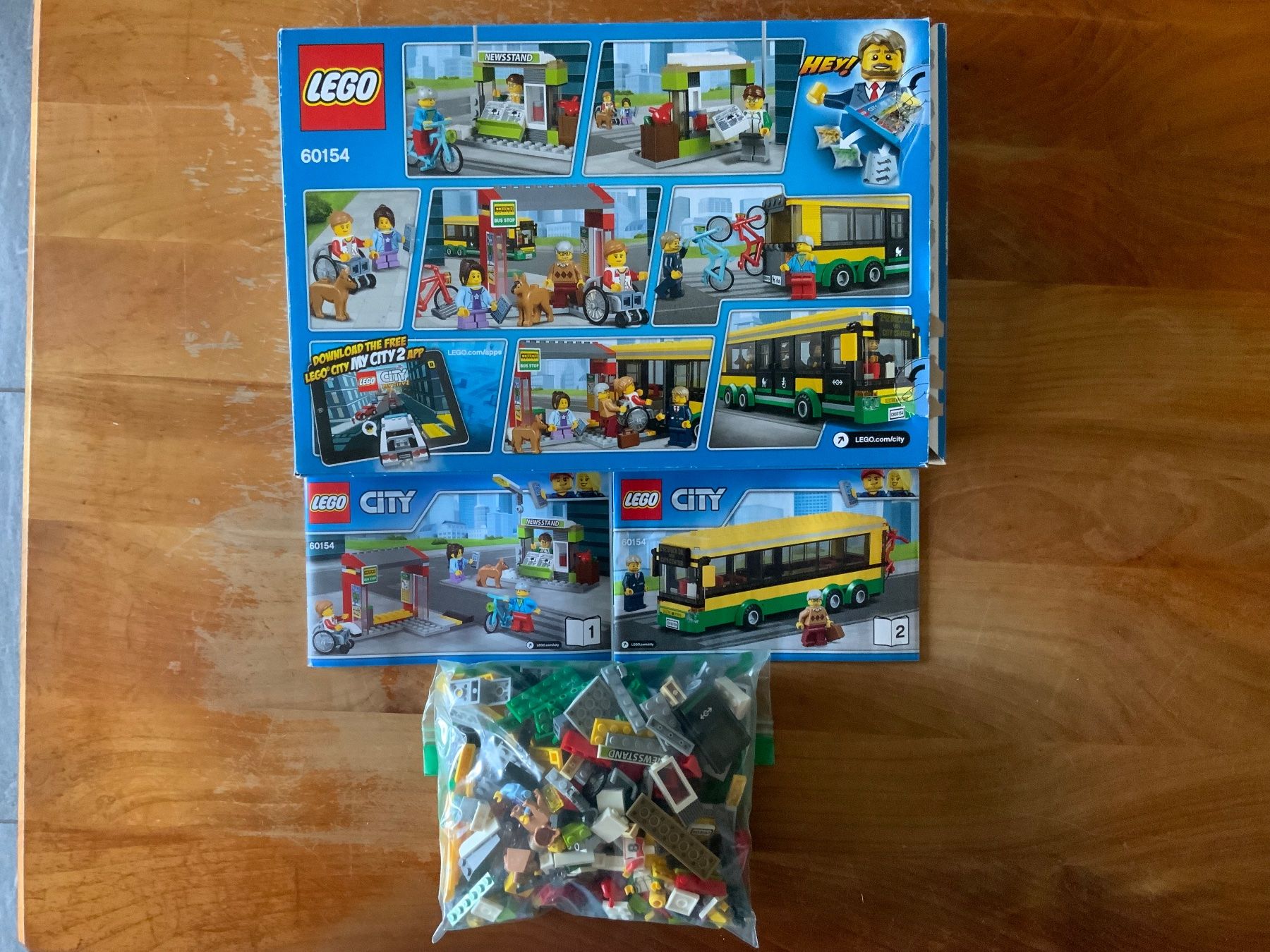 Lego Spielzeuge: LEGO City 60154 Busbahnhof – Neu (gemäss Beschreibung) aus Lanzenhäusern von mfh05 1