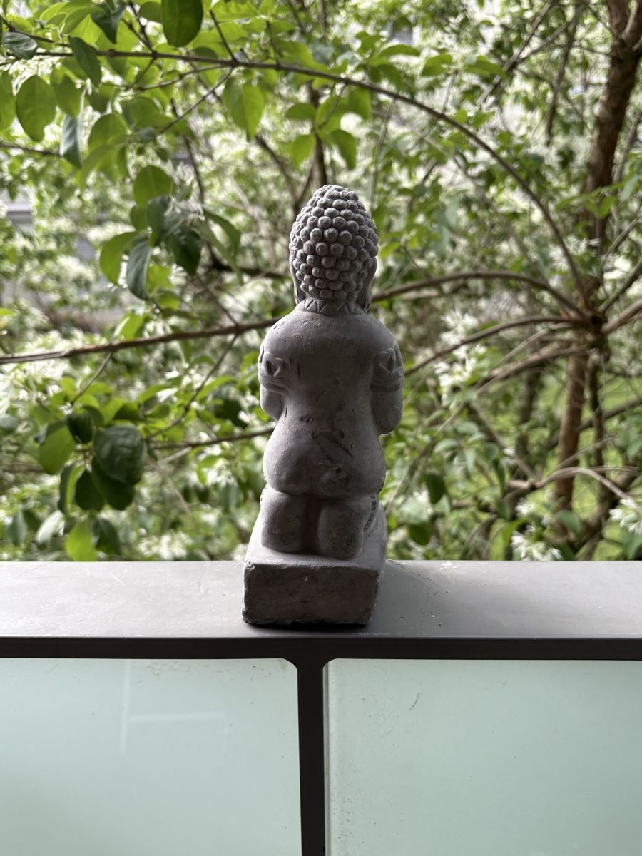 Sculture & Statue: Stone Buddha Candle Holder Statue Decor Zen – Usato da Genève venduto da ton_h779 7