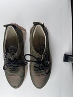 Waldläufer Sneaker Khaki Leder Damen Grösse 38 fast neu