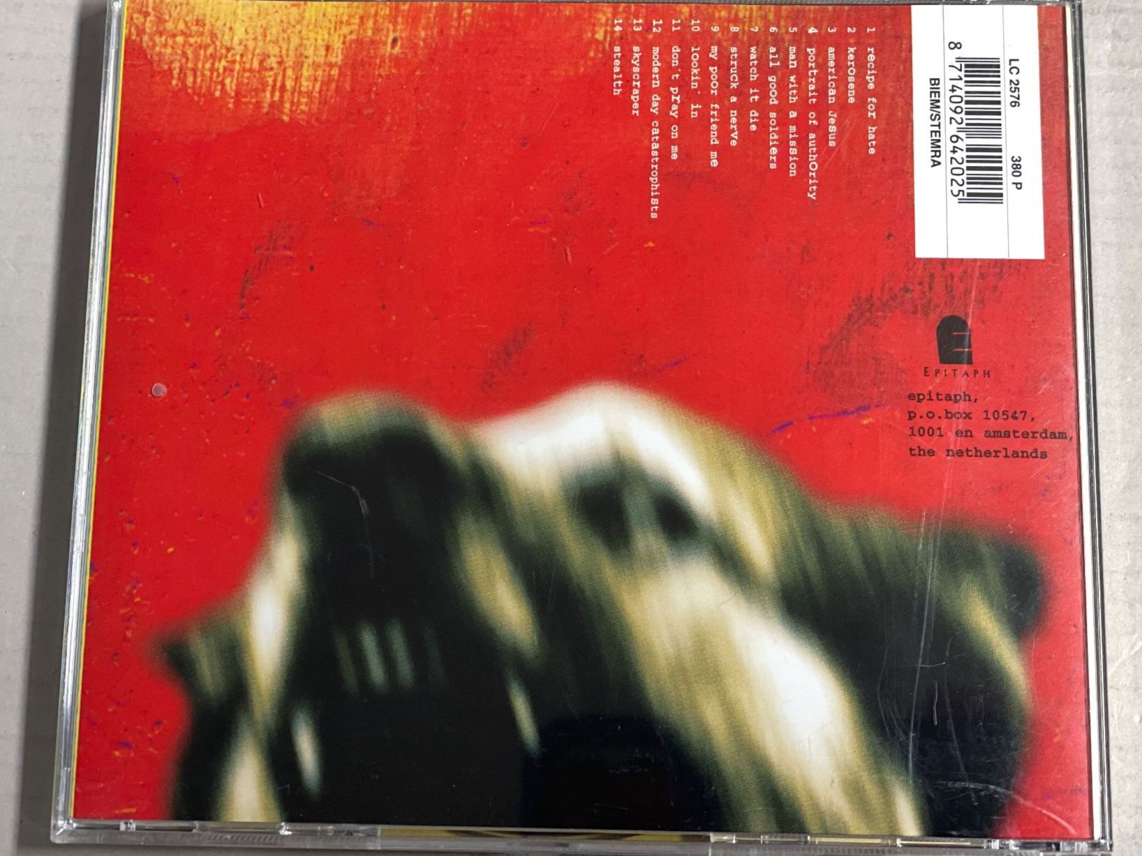 CD: Bad Religion - Recipe For Hate – Usato da Muri b. Bern venduto da AdidasCollector 2