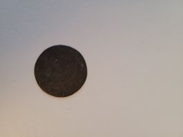 Uralte Kupfermünze 23mm 2.11gr
