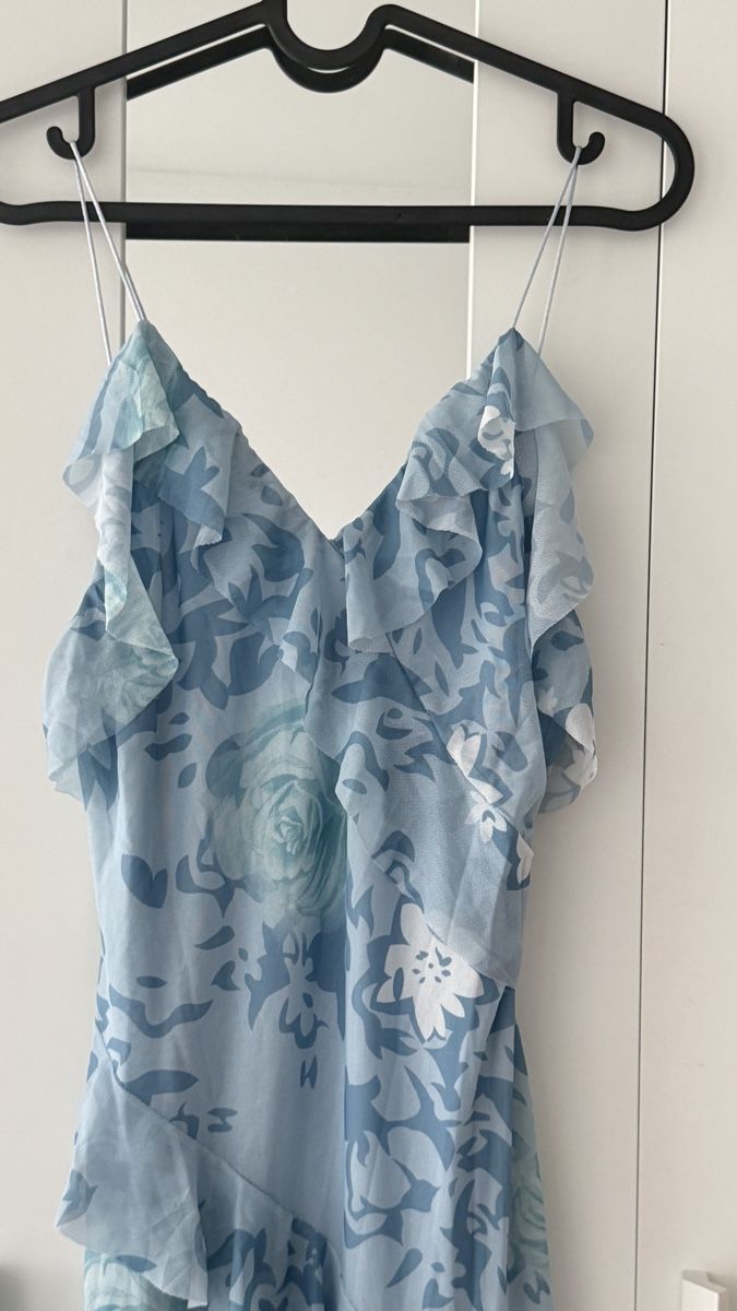 Shein Kleider: Geblümtes Kleid, Grösse S, mit Rüschen, neu. – Neu (gemäss Beschreibung) aus Neuhausen von Stylezilla 3
