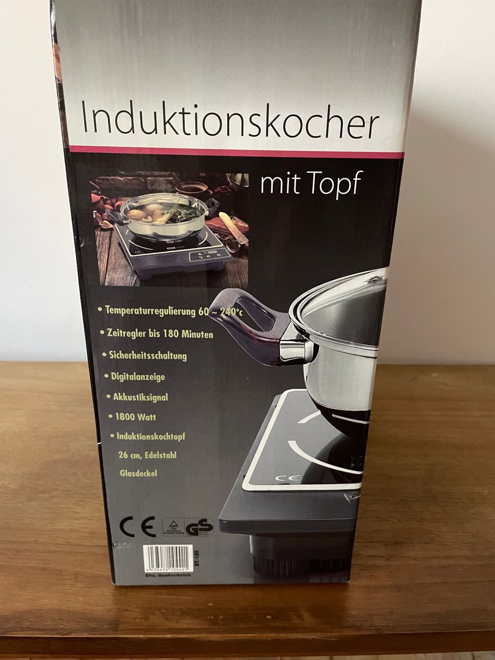 Elettrodomestici da cucina: Induktionskocher / Einzelkochplatte Neu und Originalverpackt – Nuovo e nell'imballaggio originale da Münchenbuchsee venduto da hamama18 1
