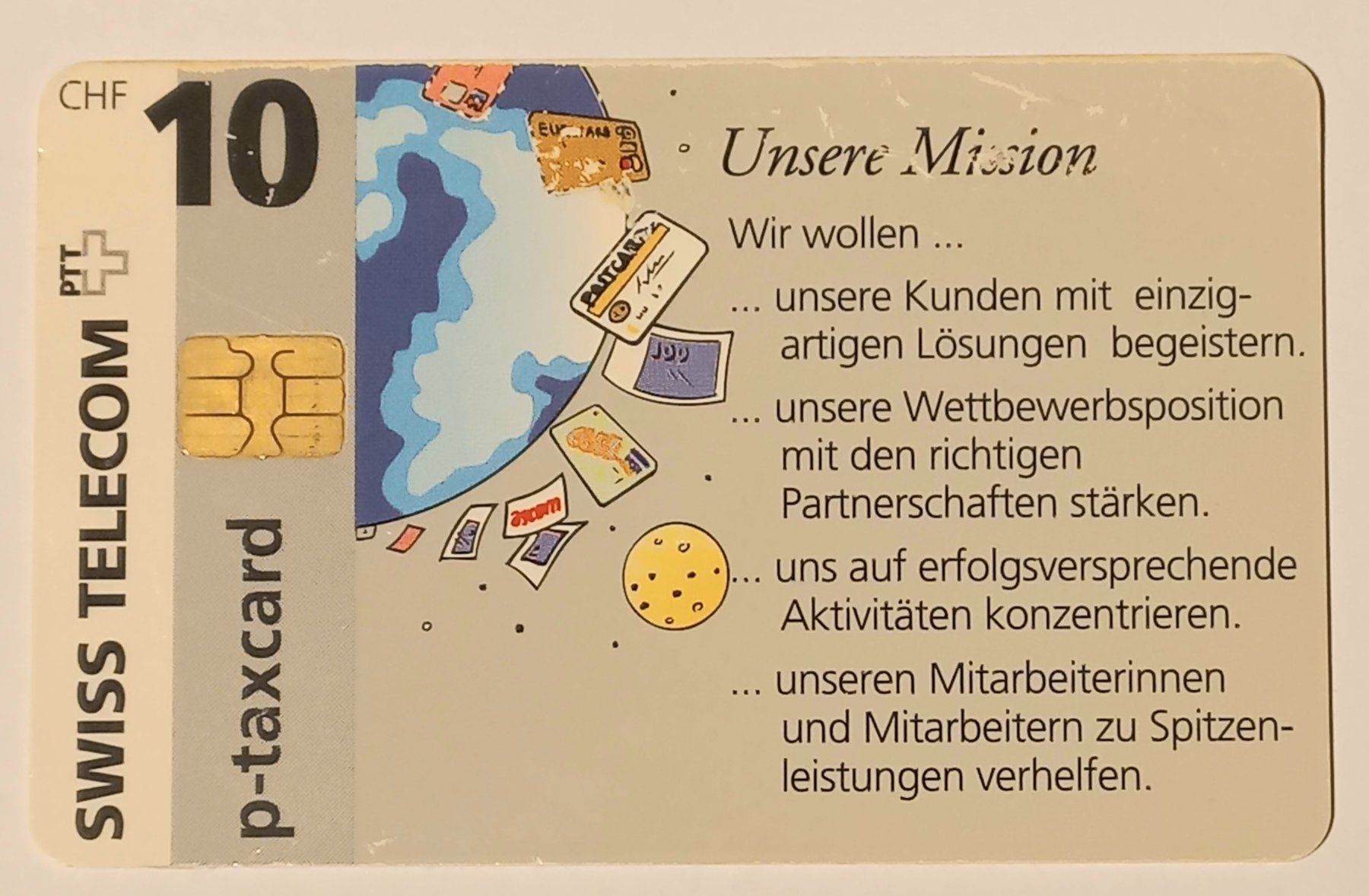 Swisscom Schede telefoniche: Taxcard Ascom - CH – Usato da Niederuzwil venduto da lubimaja