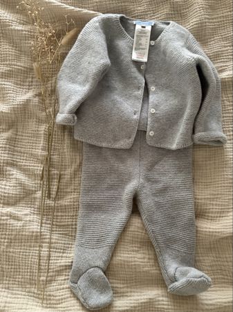 Jacadi Baby Anzug 68 cm Wolle Alpaca 