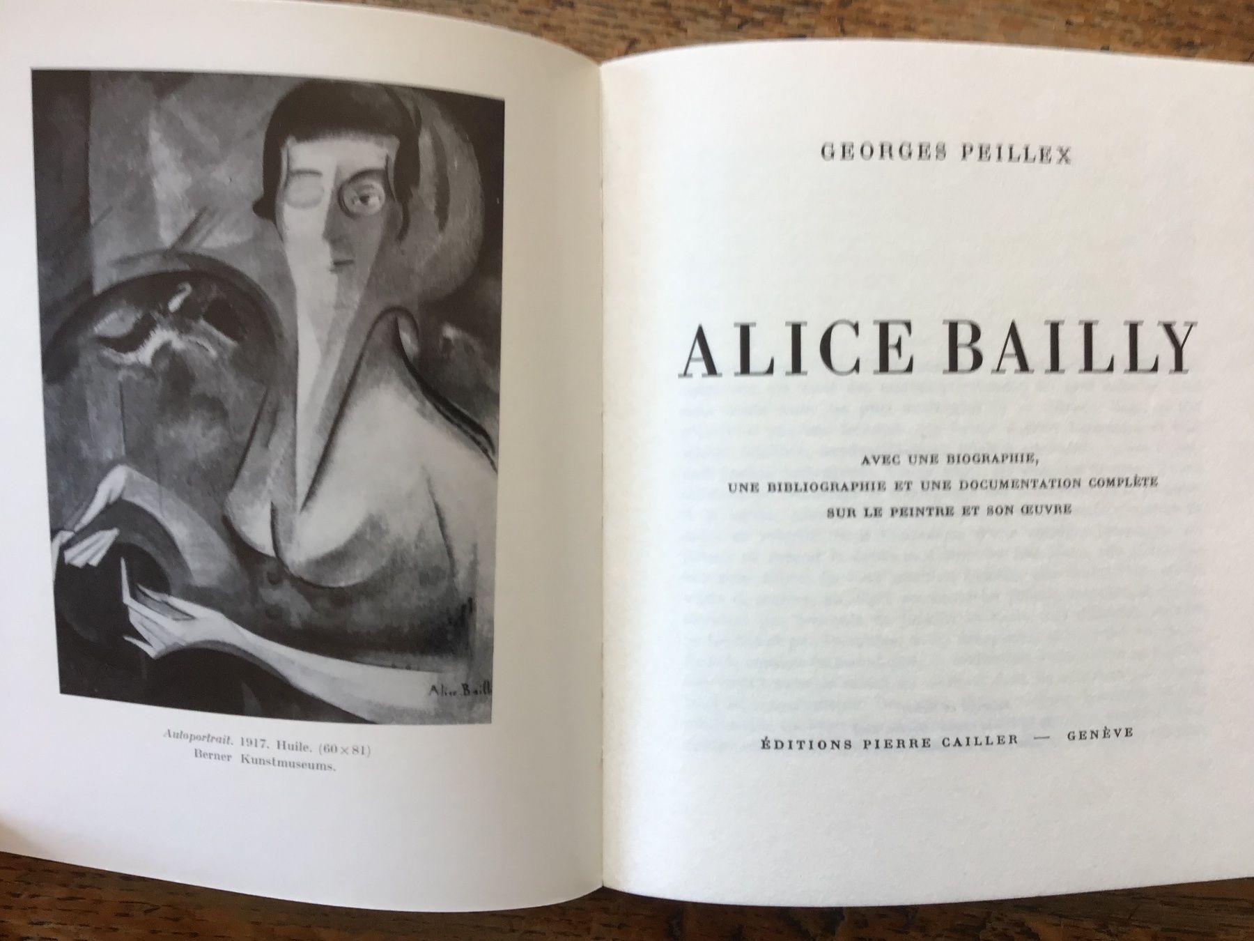 Livres: Alice Bailly par Georges Peillex – D'occasion à Fully par Ruby97 1