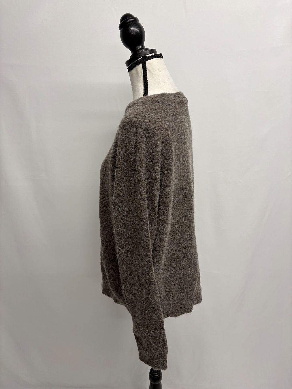 Zara Maglioni & Felpe: Zara Strickpullover mit Mohair braun Gr. XL Pullover – Usato da Regensdorf venduto da secondchancefashion 2