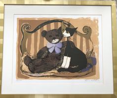 Rosina Wachtmeister (*1939) - Orig. Farblithografie