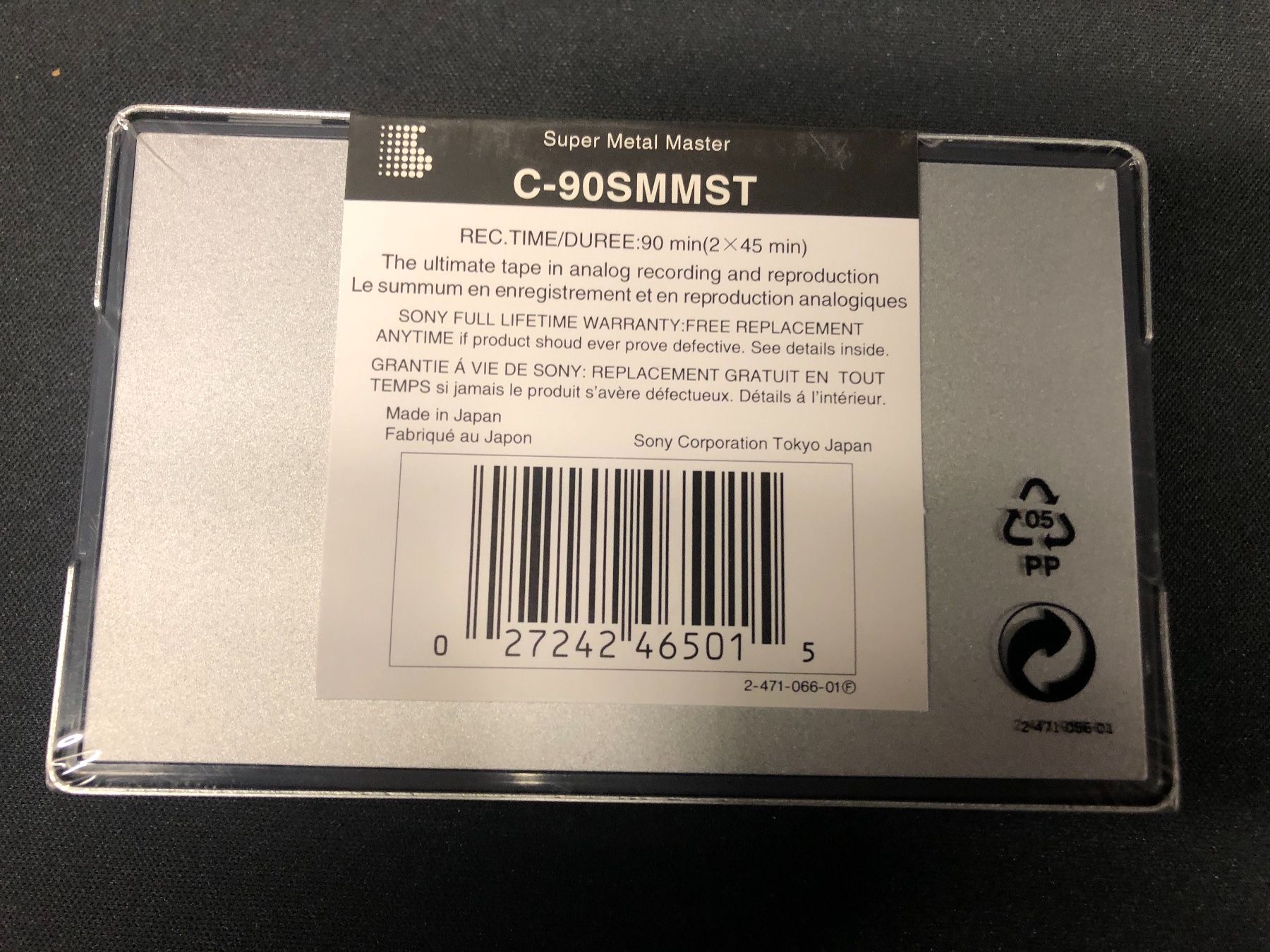 Musicassette: SONY Super Metal Master C-90SMMST NEW! – Nuovo e nell'imballaggio originale da zug venduto da tri_sy2l 2