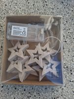 Sterne Lichterkette Filz 20LED Batteriebetrieben