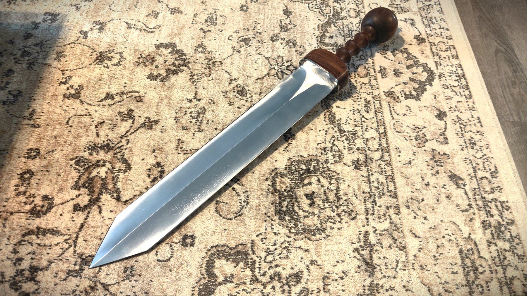 Sonstiges zum Sammeln & Seltenes: Handgefertigtes Gladius Schwert in XXL – Neu (gemäss Beschreibung) aus Lupfig von SunnyBunny