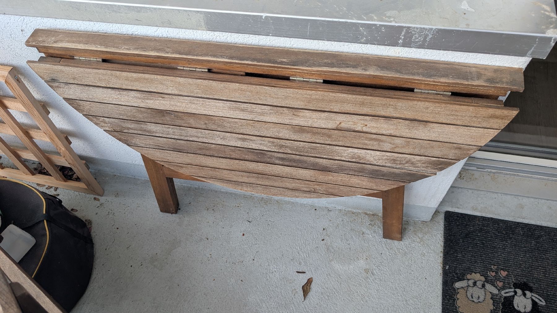 Ikea Set di tavolo e panche: Gartentisch und 2 Stühle Holz gebraucht – Usato da Bremgarten AG venduto da Tabea1108 4