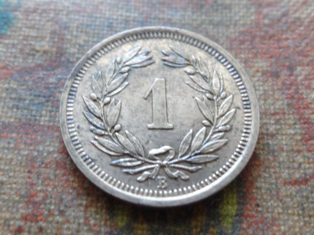 Tutti le monete: 1 Rp. 1921  (E) – Usato da Romanel-sur-Lausanne venduto da Swift13 1