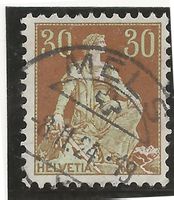 MELS 08.02.24 auf Zu#110 Mi#104x Vollstempel [17B2]
