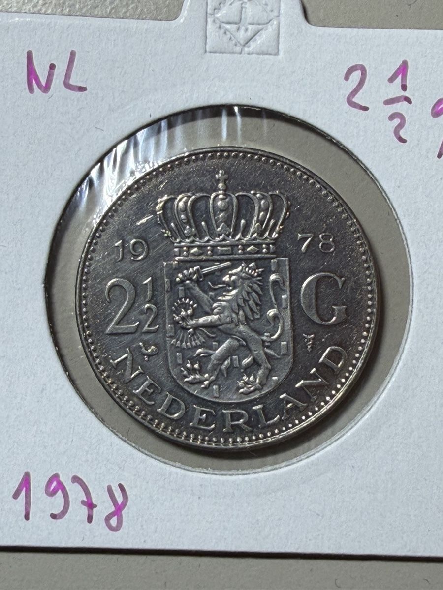 Tutti le monete: Pays-Bas - 2.5 gulden - 1978 – Usato da Payerne venduto da Mike1682