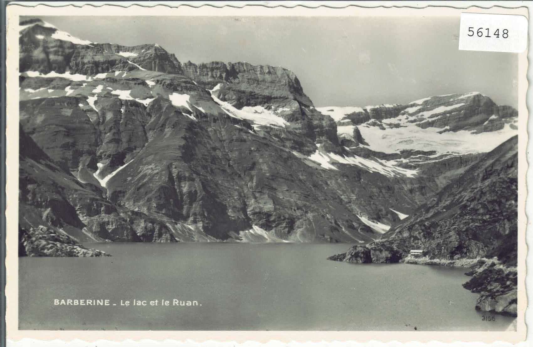 Cartoline postali: Barberine - Le lac et le Ruan – Usato da Ettingen venduto da Kartenplanet