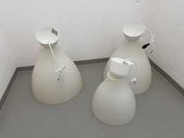 Ikea MELODI Pendelleuchten (2x gross 1x klein)