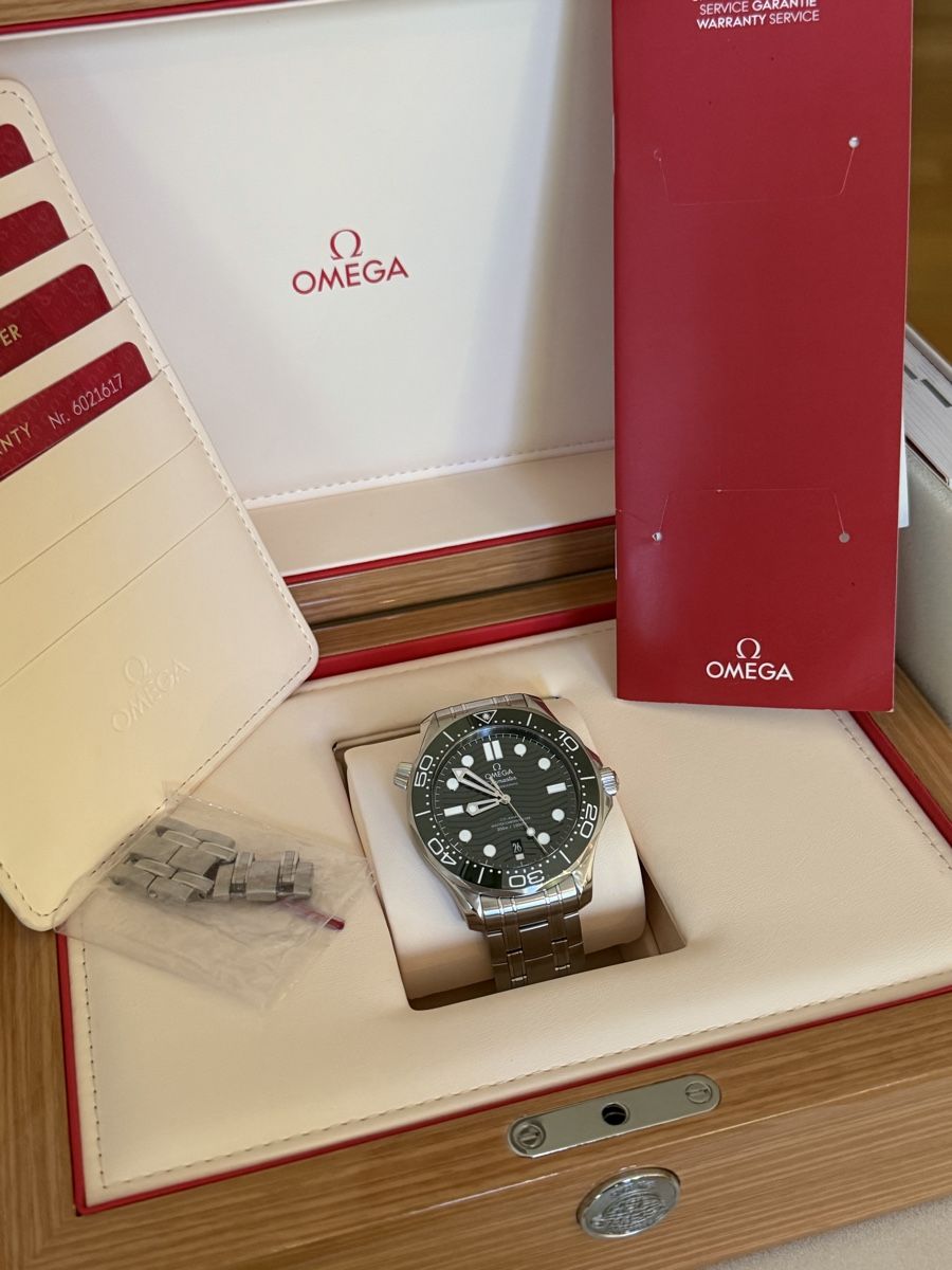 Omega Montres: Omega Seamaster 300m Green “Seaweed” – Neuf (Voir description) à Zürich par arm_89nt 1