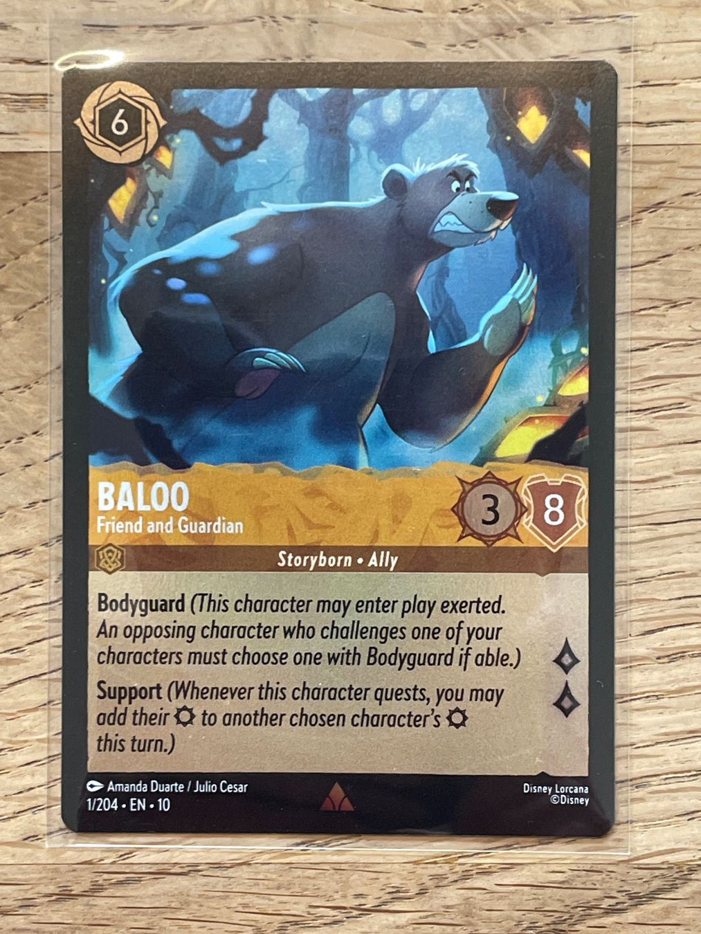 1/204 • EN • 10 | FOIL | Disney Lorcana | BALOO (Neu (gemäss ...