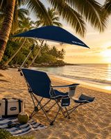 Tragbarer Strandstuhl für Camping