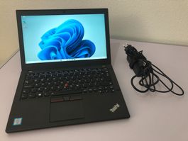 Lenovo ThinkPad X260, Win 11, 8GB RAM, i5-6300U, 256GB SSD