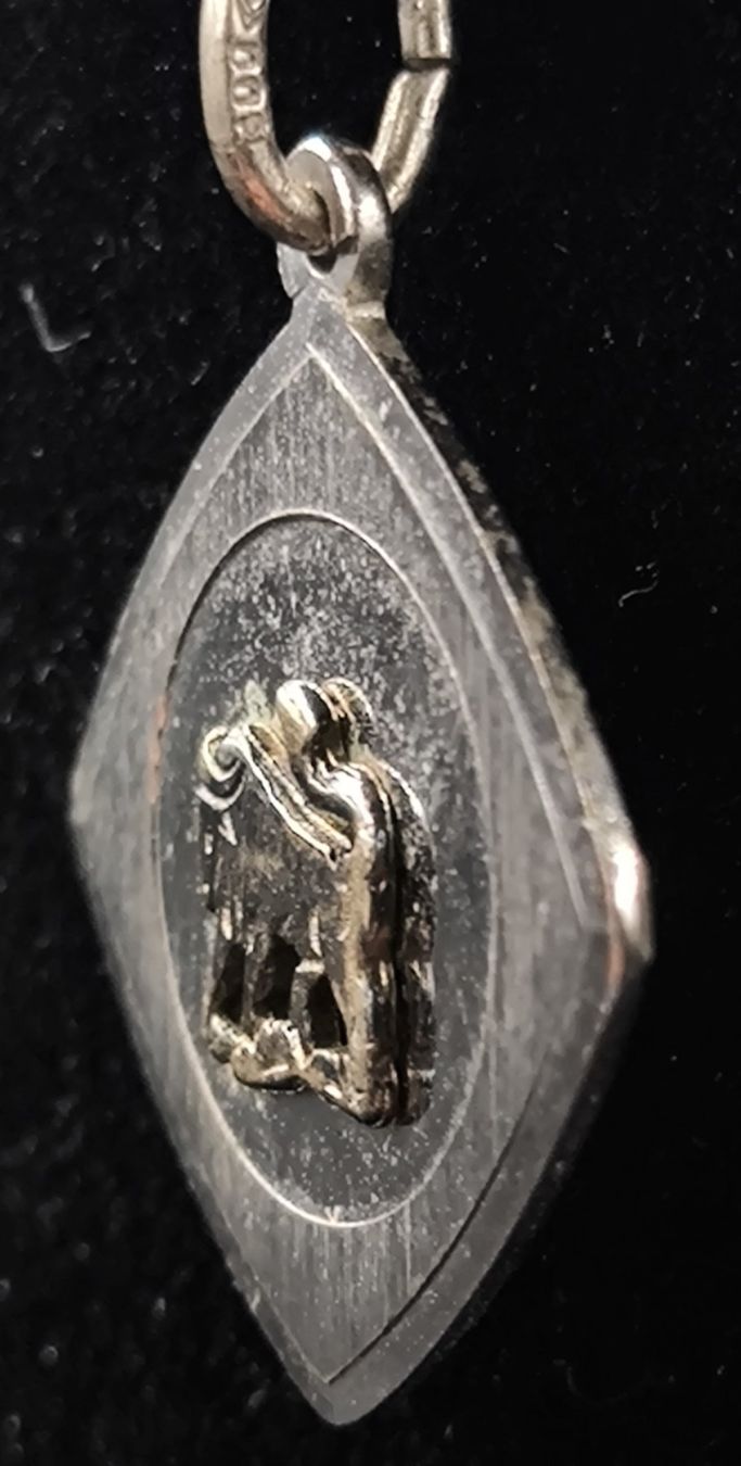 Anhänger: Anhänger mit Stier, 800er Silber – Gebraucht aus Rorschacherberg von snOOpydOg11 1