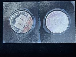 2x 1 oz Silber Wiener Philharmoniker 2008 (2 Unzen)