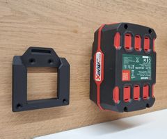 Akkuhalter Parkside 20V X Akku Akkuhalterung flach, FIX