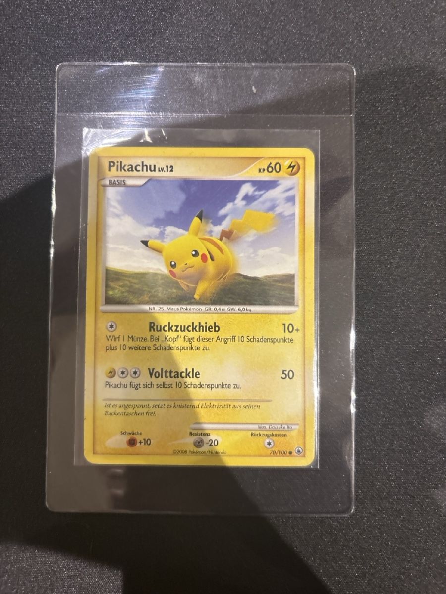 Pokémon Carte collezionabili: Pikachu Sammelkarte Vintage – Usato da Anglikon venduto da raf_7sml